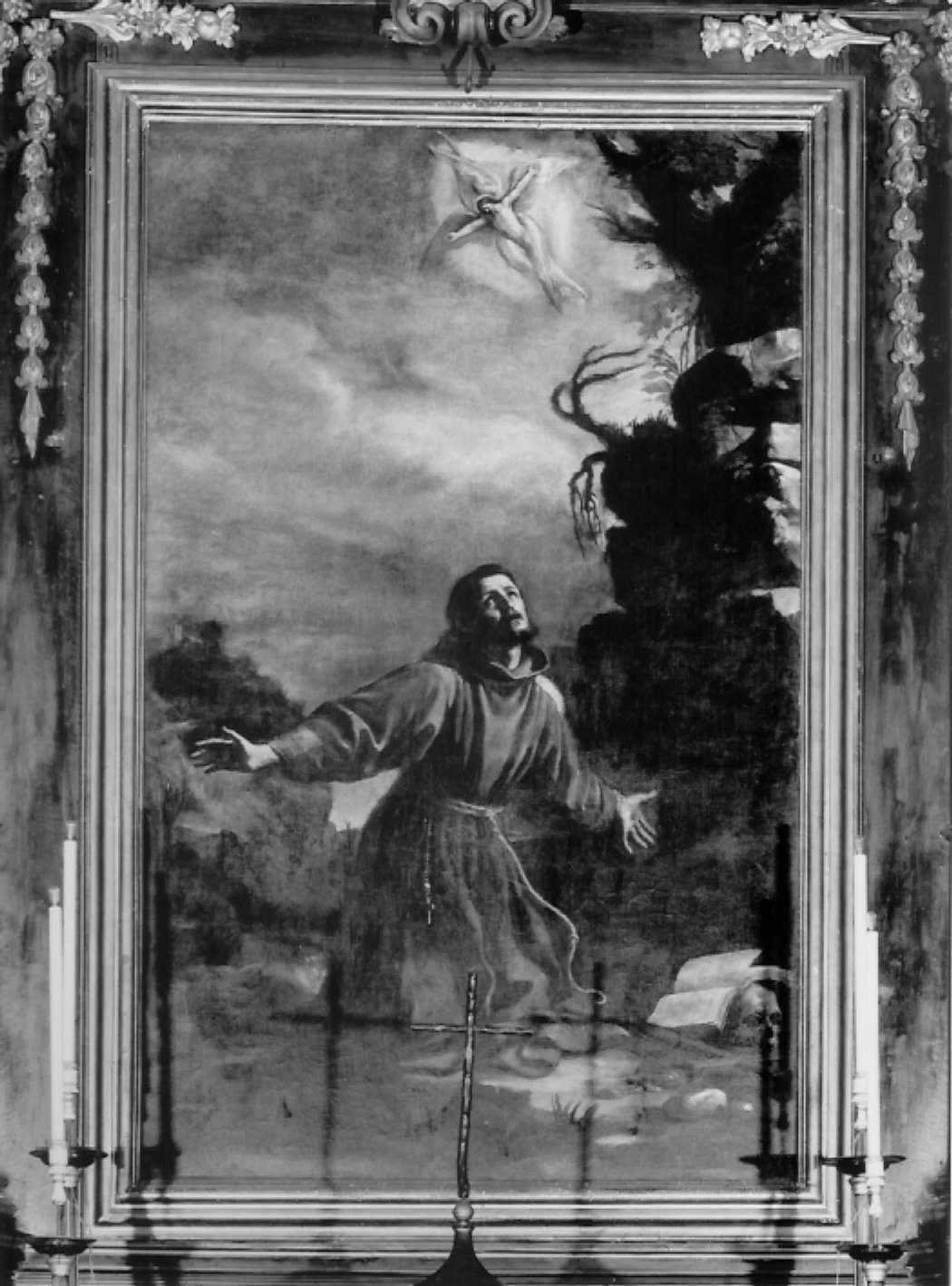 Giovanni Francesco Barbieri, il Guercino - San Francesco d'Assisi riceve le stimmate, Ferrara